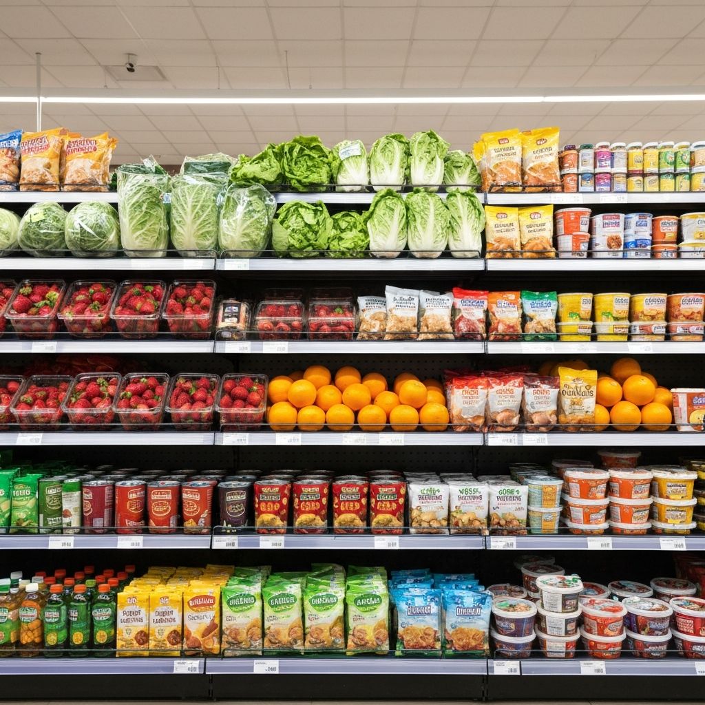 Food shopping environment